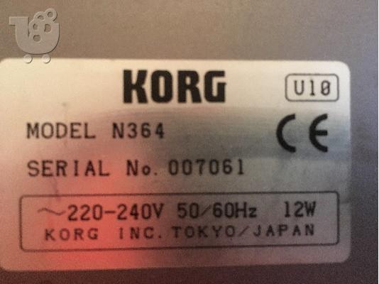 Korg N364 Synthesizer Music Workstation